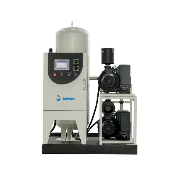 Lubricated Rotary Vane Medical Vacuum System
