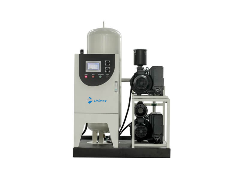 Lubricated Rotary Vane Medical Vacuum System
