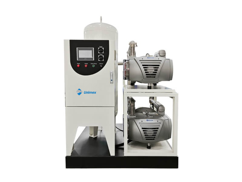 Oil-Free Rotary Vane Medical Vacuum System