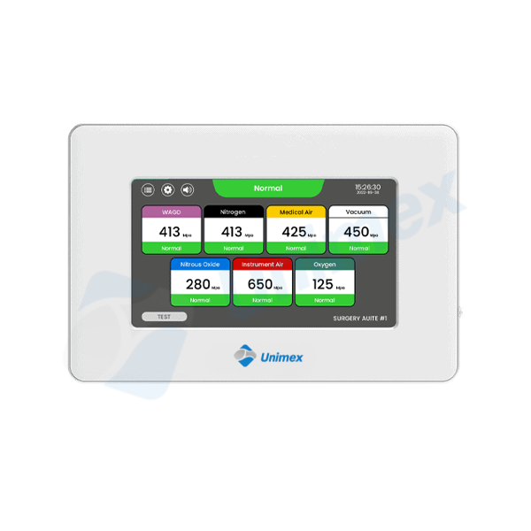 Medical Gas Alarm LCD