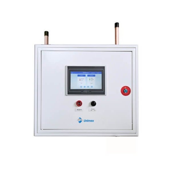 Oxygen Flow and Purity Monitor Panel