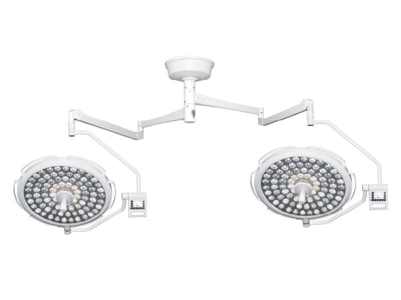 Dual Ceiling Mount Surgical Lights