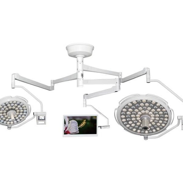 Ceiling Mount Surgical Lights with LCD Monitor