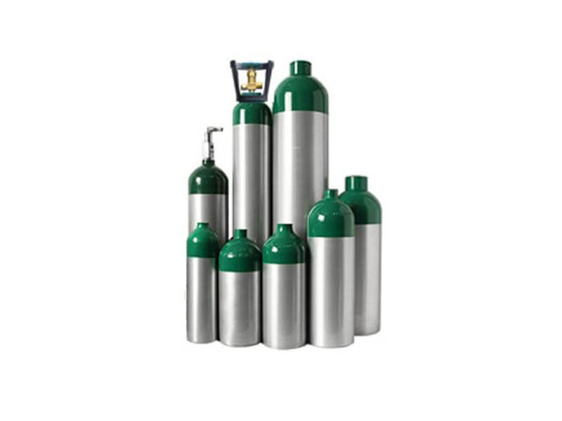 Aluminum Alloy Medical Gas Cylinders