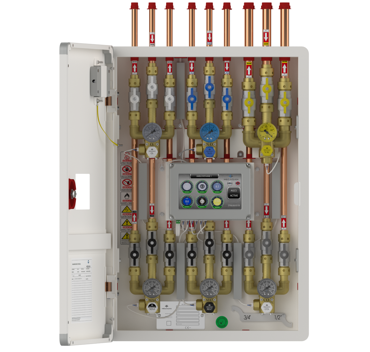 Zone Gas Control and Alarm Unit