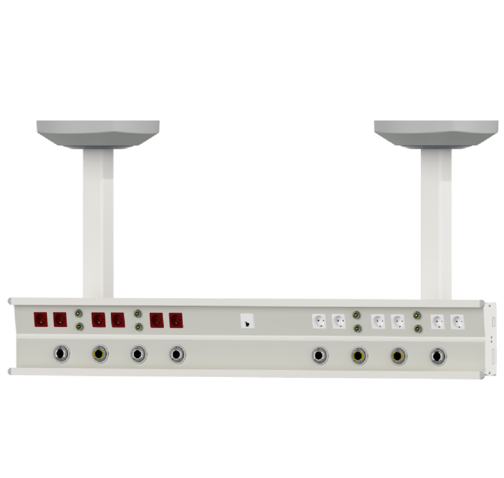 Aluminum Rail - Suspended Type Horizontal Intensive Care Unit