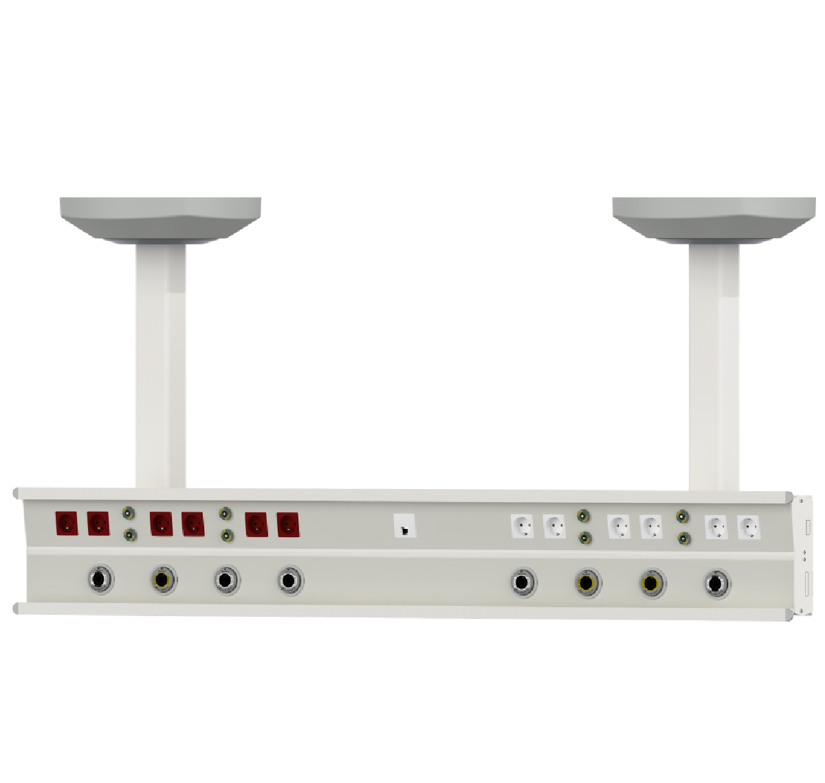 Aluminum Rail - Suspended Type Horizontal Intensive Care Unit