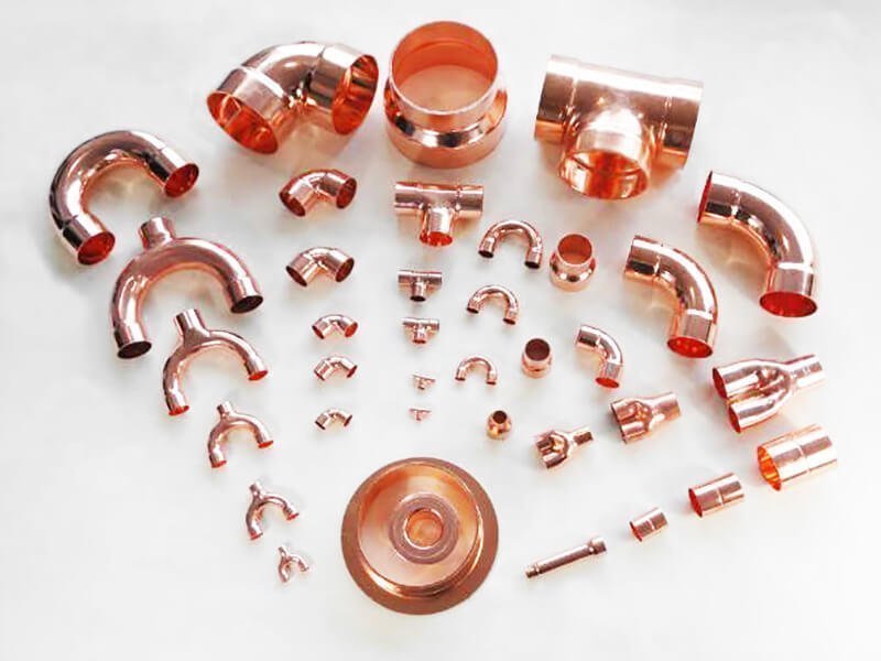 Degreased Copper Fittings