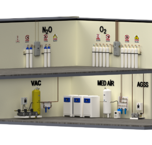 Central Calculations in Medical Gas Systems