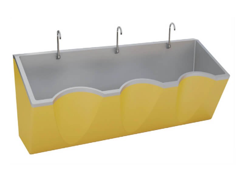 Stainless Steel Surgical Scrub Sink